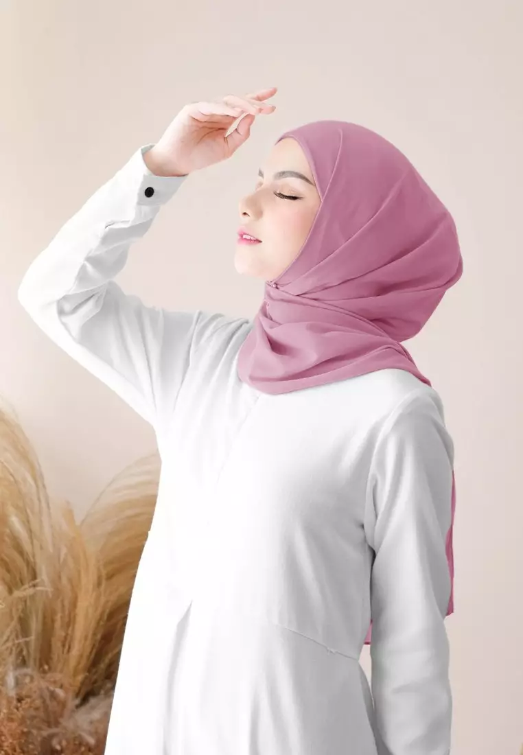 Pashmina Inner Instan 2in1 Ceruty Baby Doll - Love Cupid