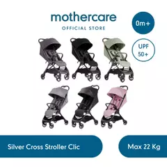 Jual Mothercare Silver Cross Clic Stroller Grey Stroller Bayi