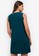 ZALORA WORK green Zip Detail Mini Dress B5911AA7C01372GS_2