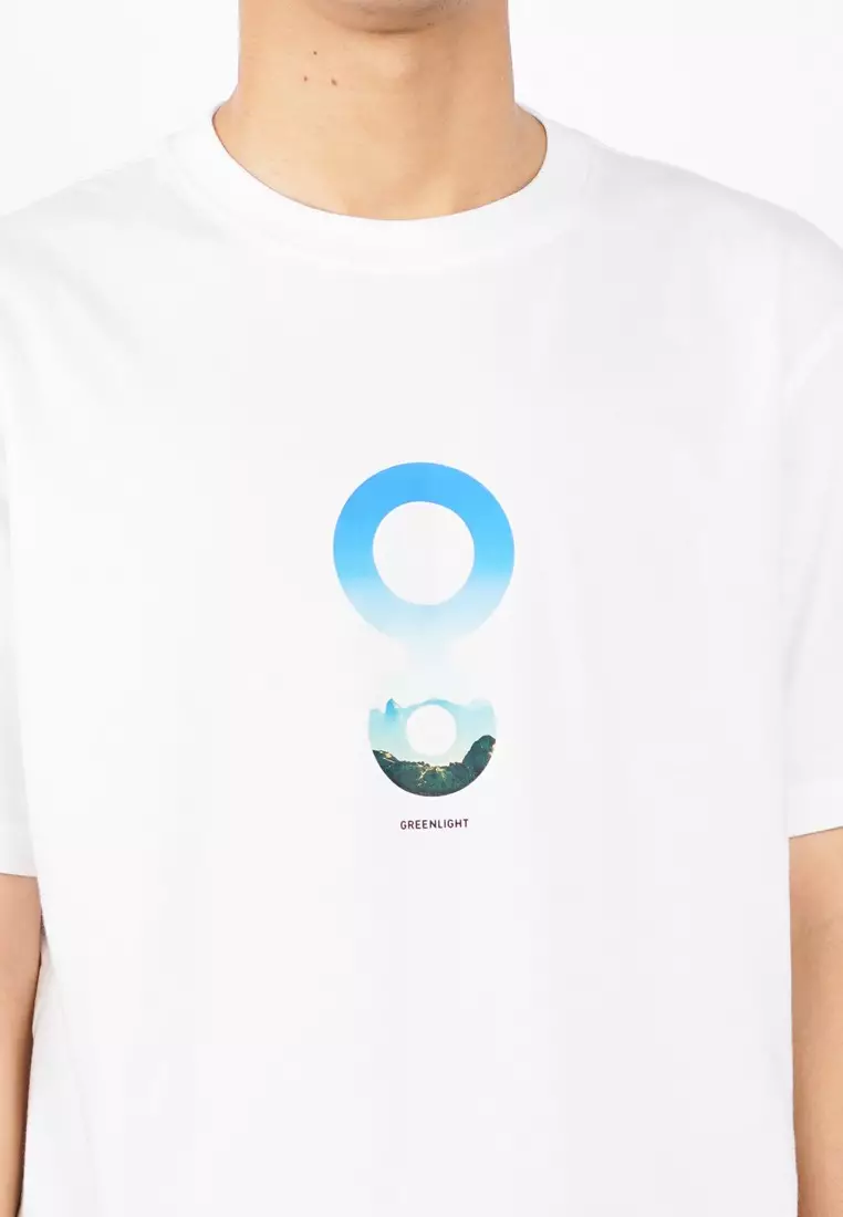 Greenlight Men's T-Shirt Short Sleeve Regular Fit Cotton Savas OL-C120725