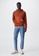 MANGO Man orange Hoodie Cotton Sweatshirt 5CC05AAB42E312GS_5