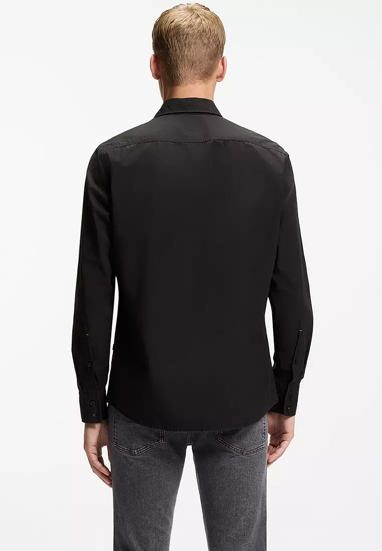 Relegant Poplin Shirt - BOSS Orange