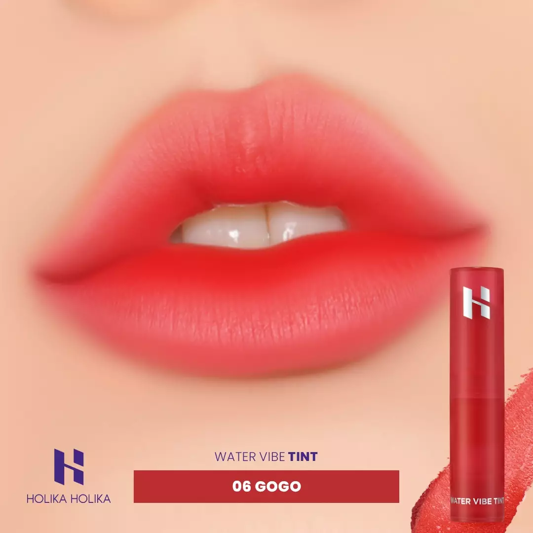 Holika Holika Water Vibe Tint | Hydrating Lip Tint Stick - 06 Gogo