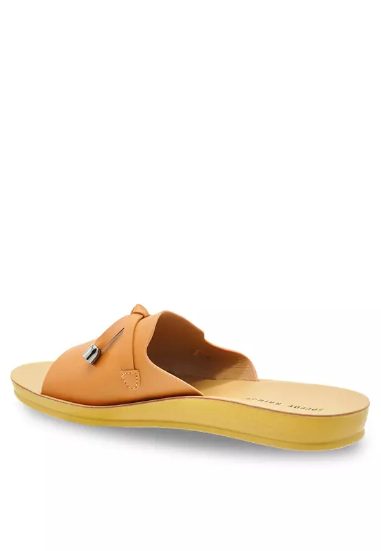 Ribbon Slip On Sandals