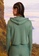LC WAIKIKI green Women's Hooded Long Sleeve Sweatshirt 50564AAC7D0963GS_2