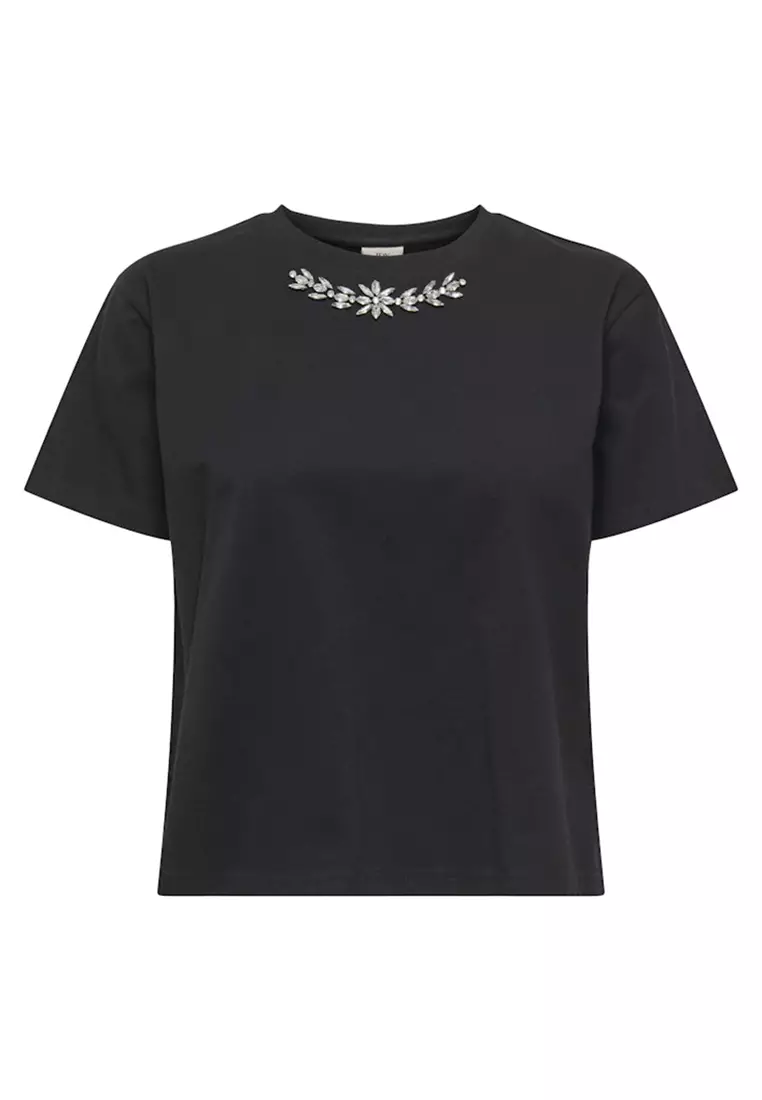 Short Sleeves Stone Jersey Tee