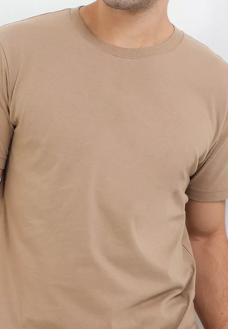 Round Neck Basic Short Sleeve Tee