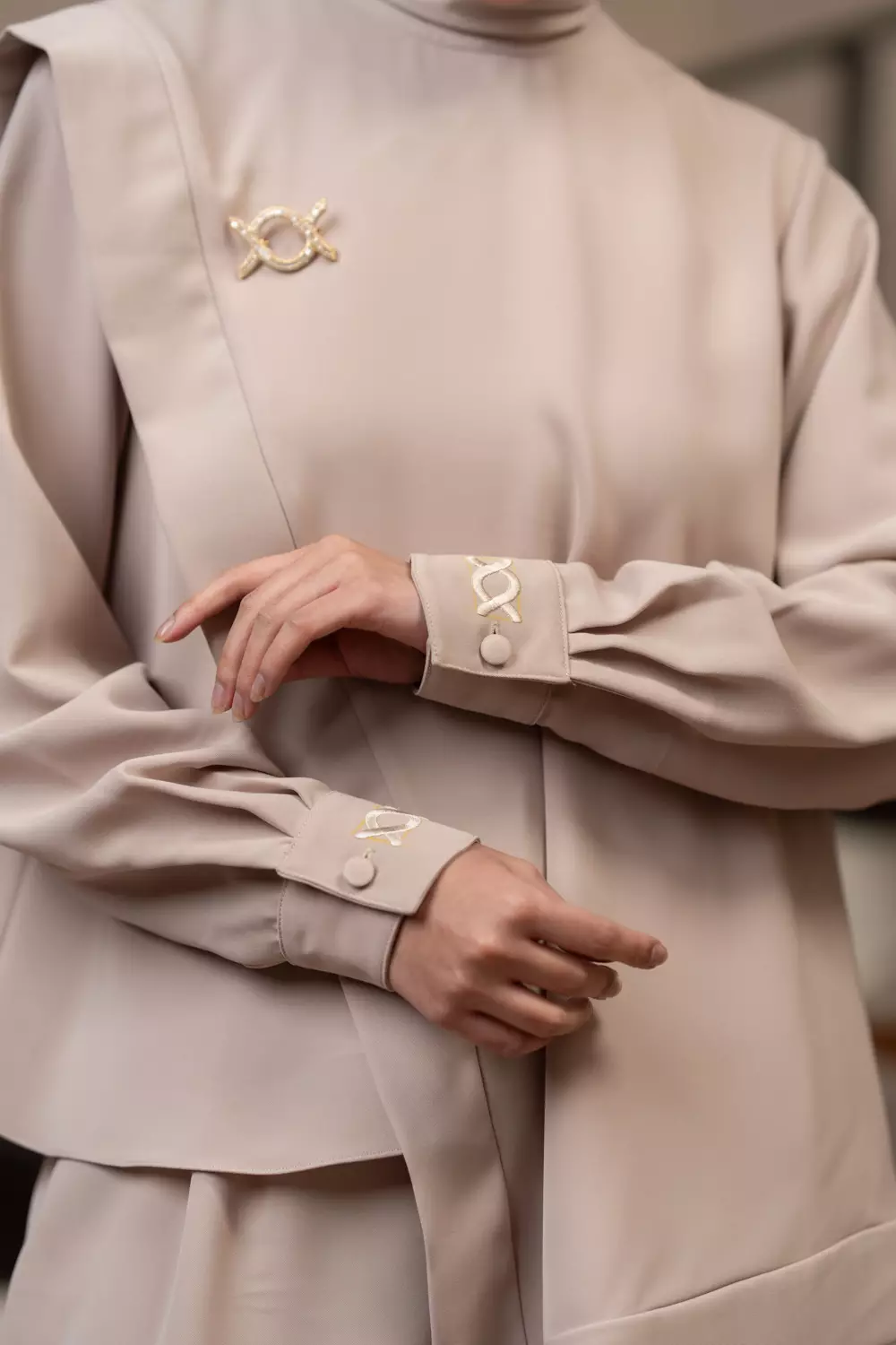 Klamby - Crestella Blouse Butter Cream