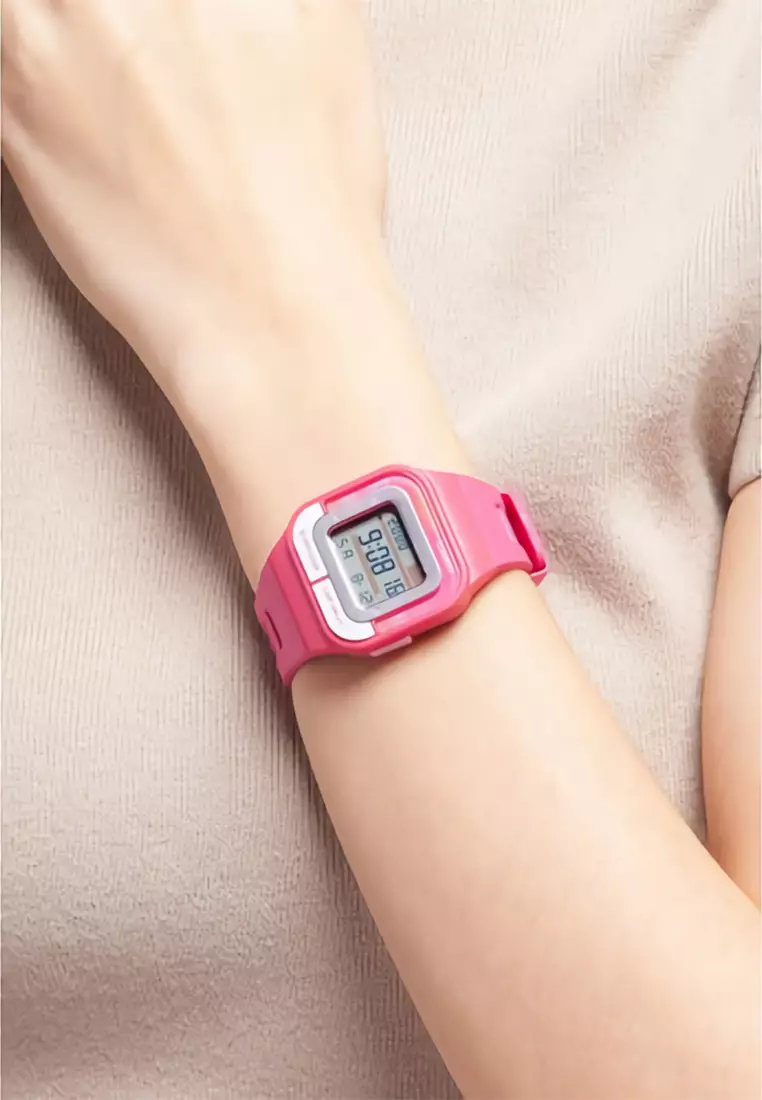 Casio - Jam Tangan Wanita - Pink - Resin Strap - SDB-100-4ADF
