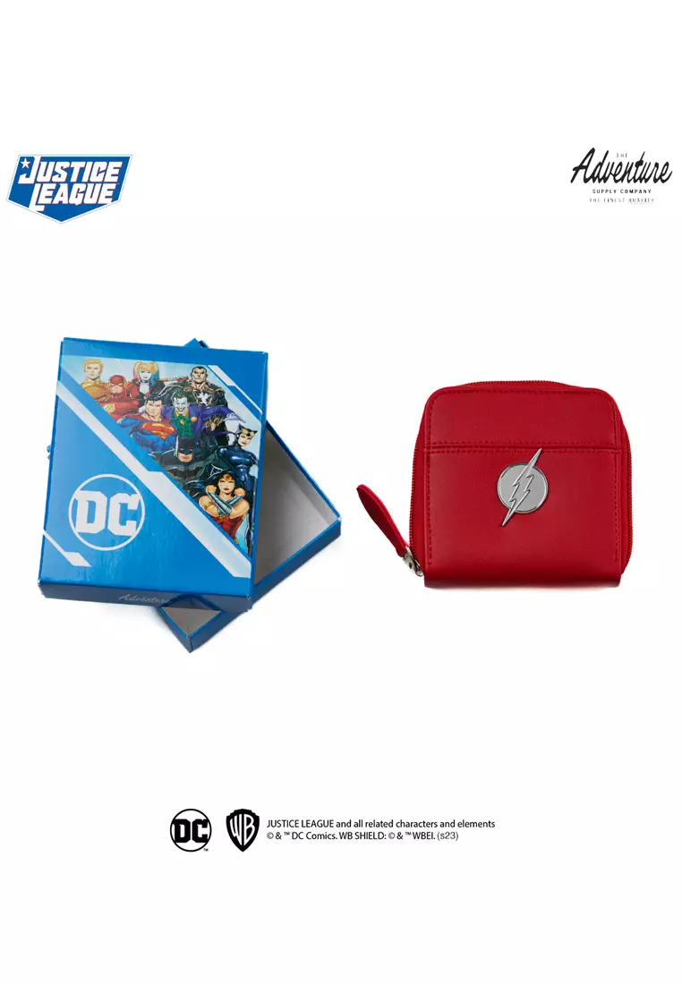 DC Collection Justice League Coin Purse Wallet Lionil - The Flash