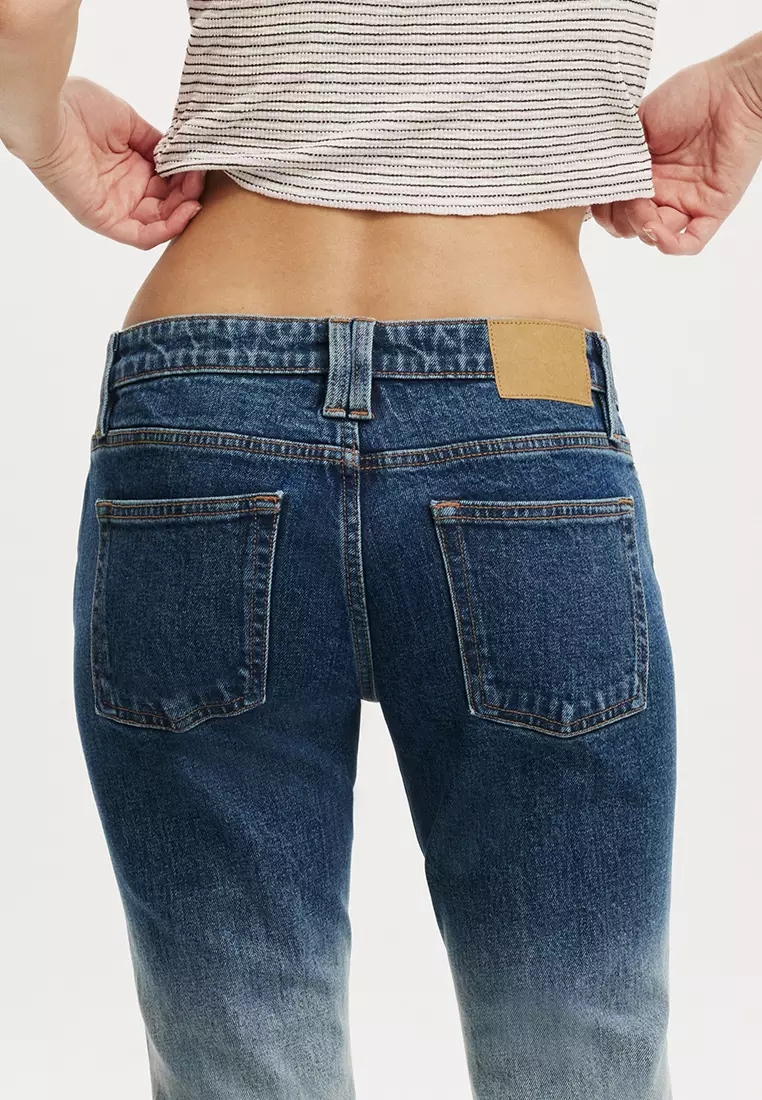 Low Rise Bootcut Jeans