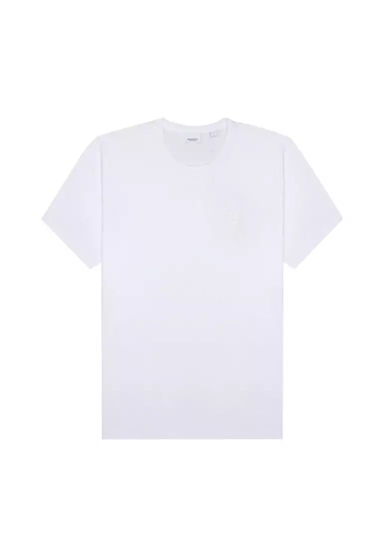 Mens burberry t shirt and shorts best sale