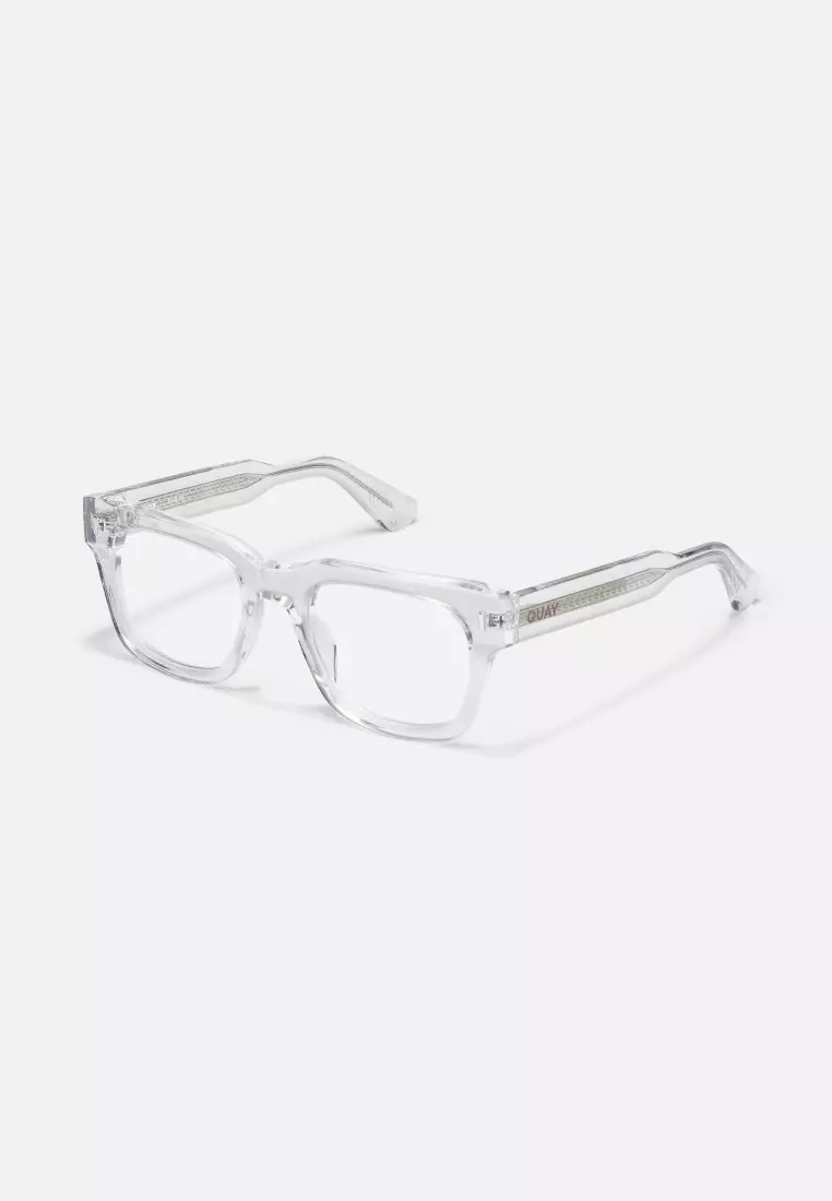 QUAY Exec 50mm Optical Eyeglasses - Clear