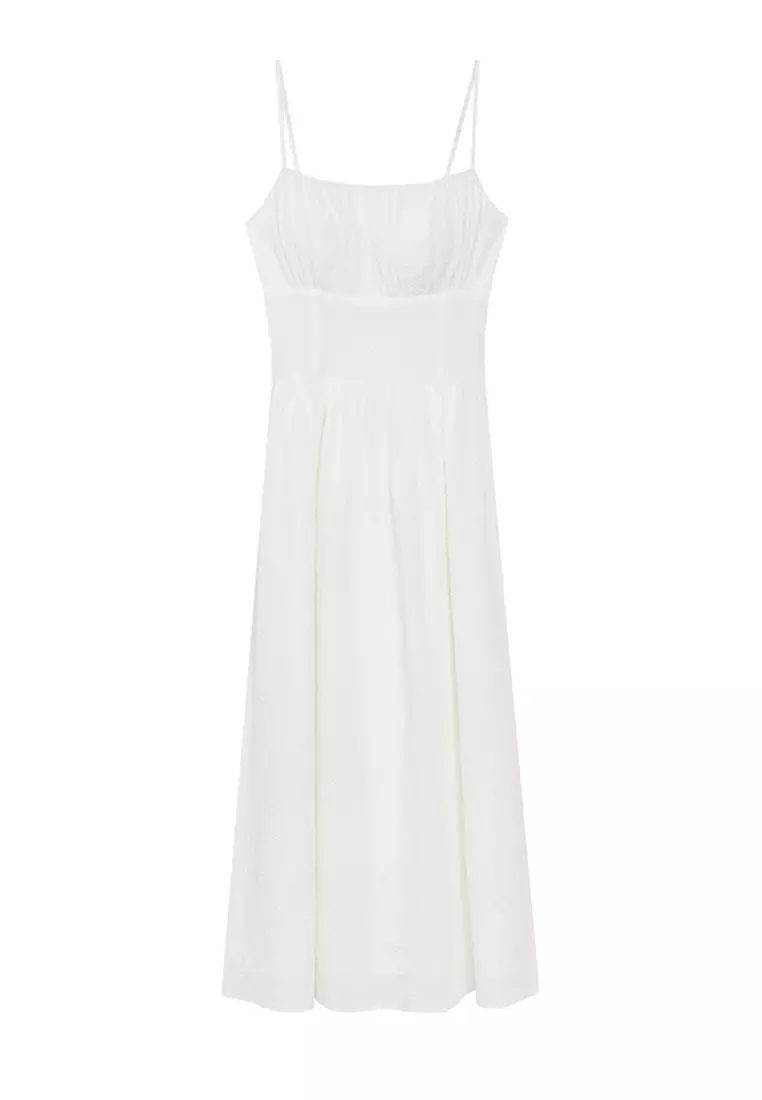 Corset Padded Low Waist Maxi Dress