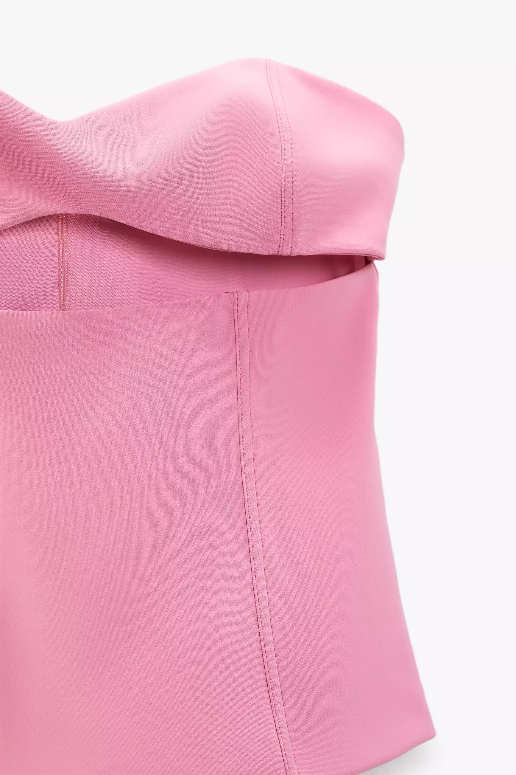 ZARA Strapless Cut-Out Top 2025 | Buy ZARA Online | ZALORA