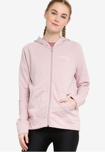 Essential Outdoor Clothing Under Armour Women Rival Terry FZ Hoodie Sports Hoodie