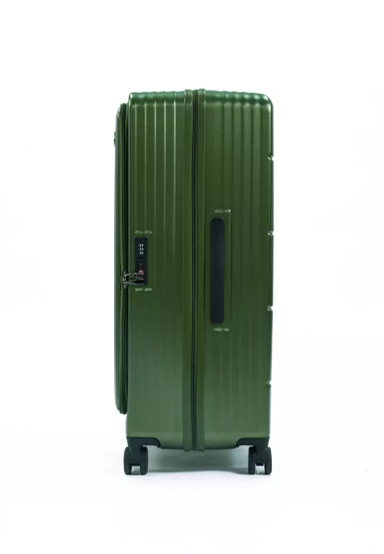 Alpha 28" Large Hard Case Luggage Olive