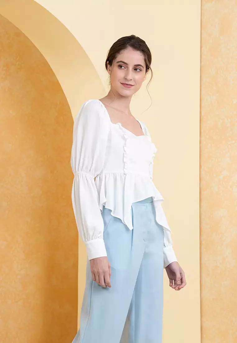 Zalora peplum top outlet