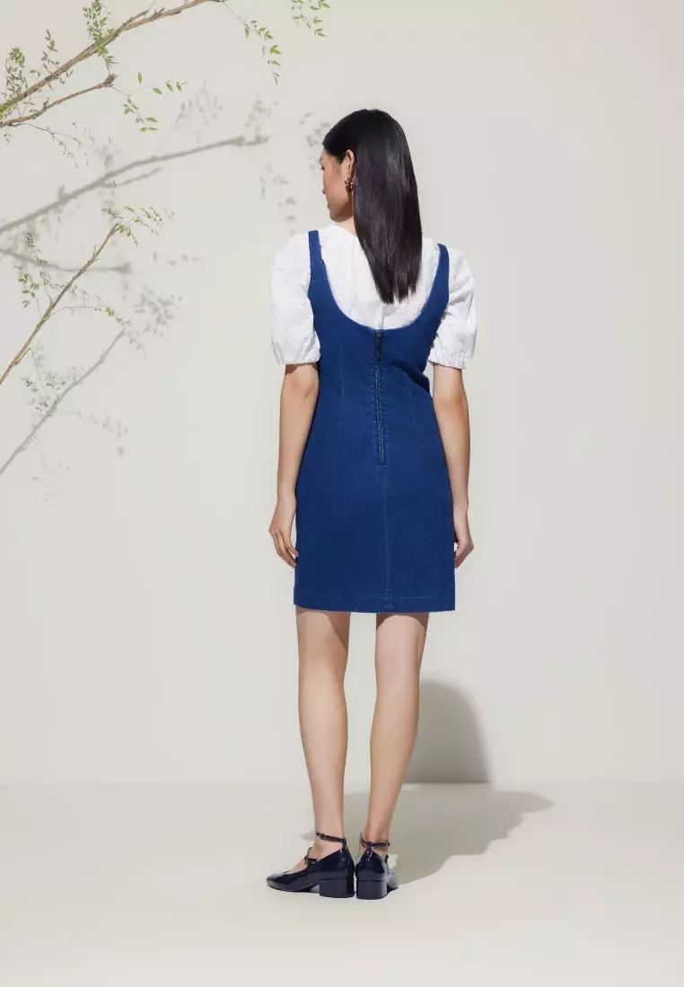 G2000 Denim Pinafore Dress