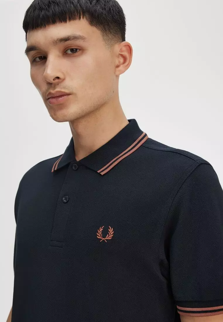 ◇FRED PERRY◇ M6000 Plain Fred Perry Shirt Cinnamon Roadbri