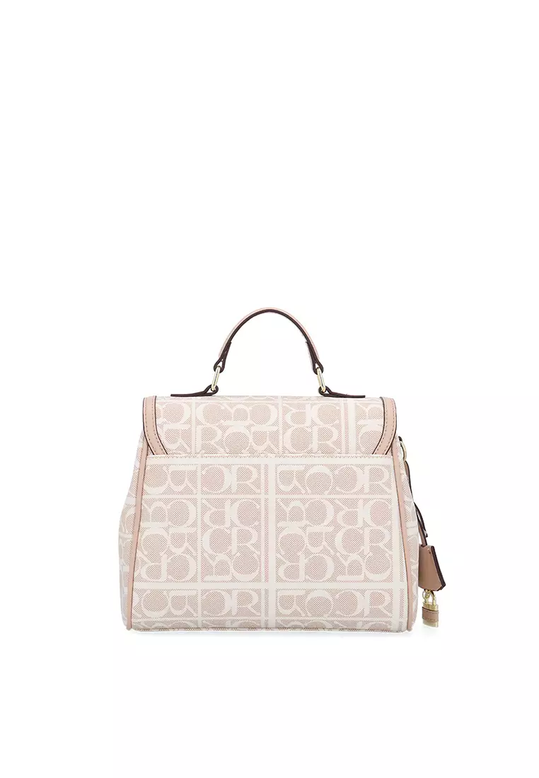 Buy Carlo Rino Carlo GEO Handheld Bag - Nude 2026 Online | ZALORA