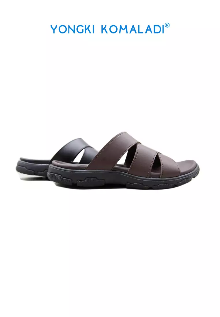 [ ORIGINAL ] YONGKI KOMALADI SANDAL OL-ESRF477-23 COFFEE