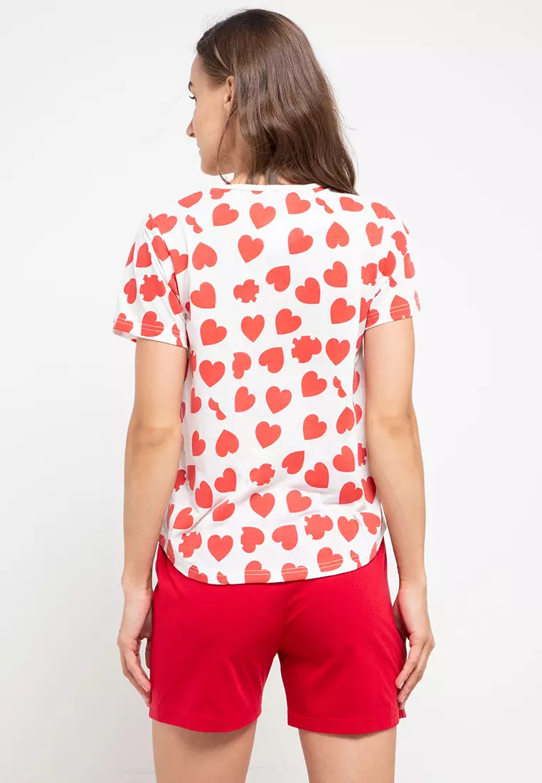 Pyjama Pijama Short Sleeve Short Pants Sleepwear