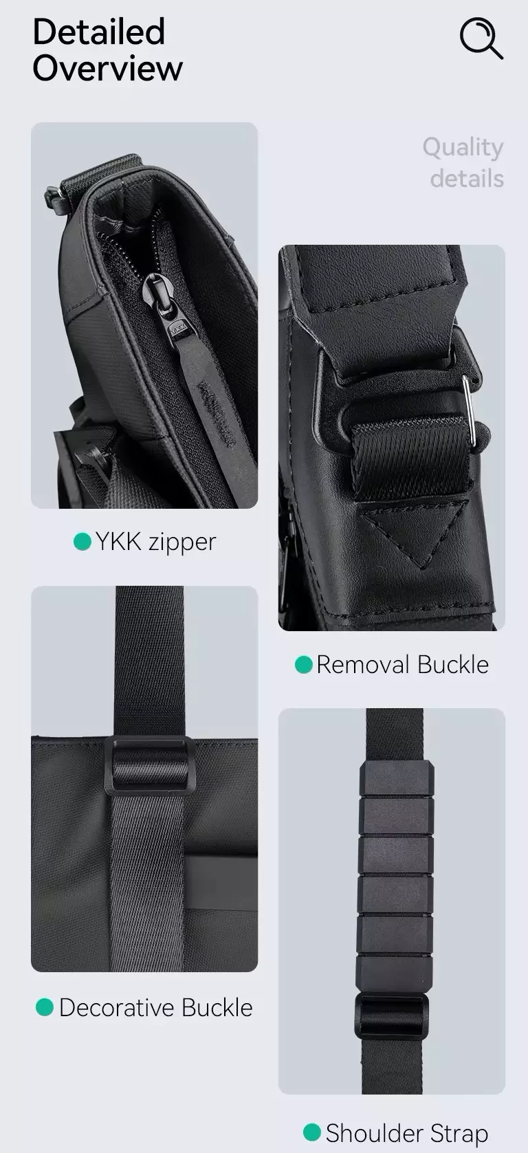 Mark Ryden Tas Jinjing Sling Shoulder Messenger Bag Briefcase Selempang Kerja Kantor Bisnis Laptop MR569-BLACK