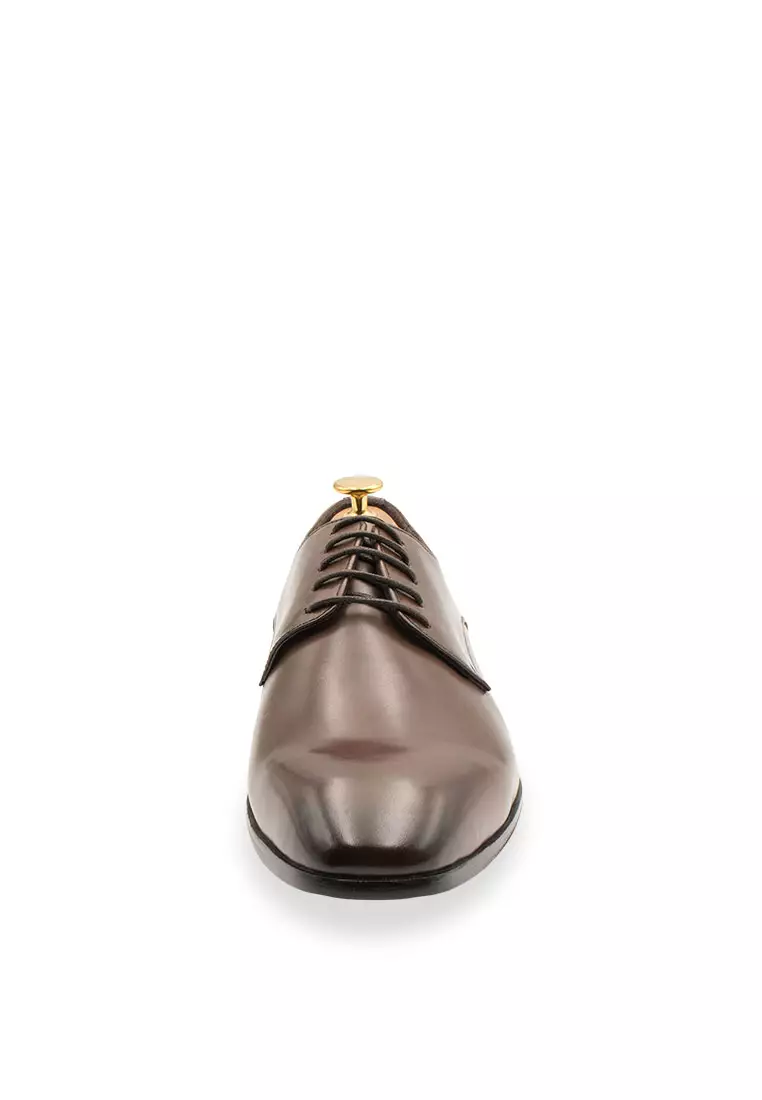 Ibarreta Blake Stitch Walnut Derby