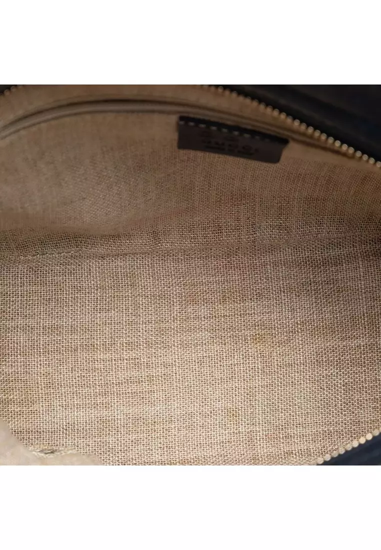 Pre-Loved Gucci Small Microguccissima Bree Satchel