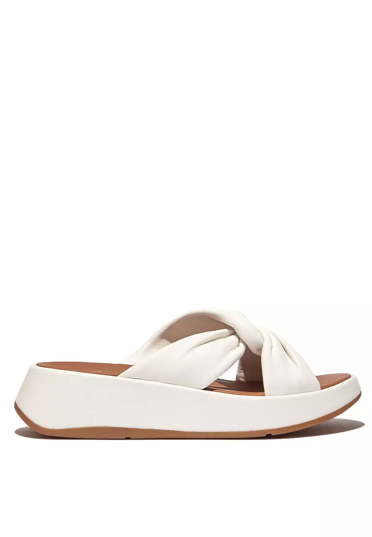Buy FitFlop FitFlop F MODE Leather Twist Flatform Slides Urban