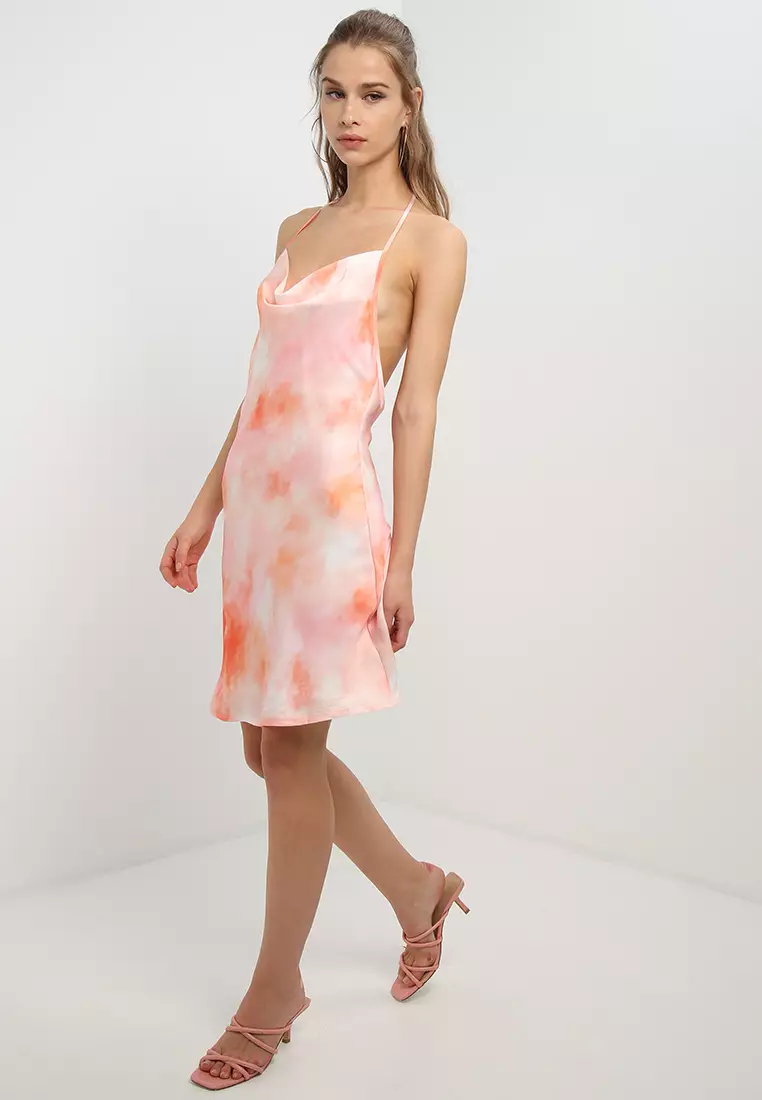 Winona Halter Slip Dress