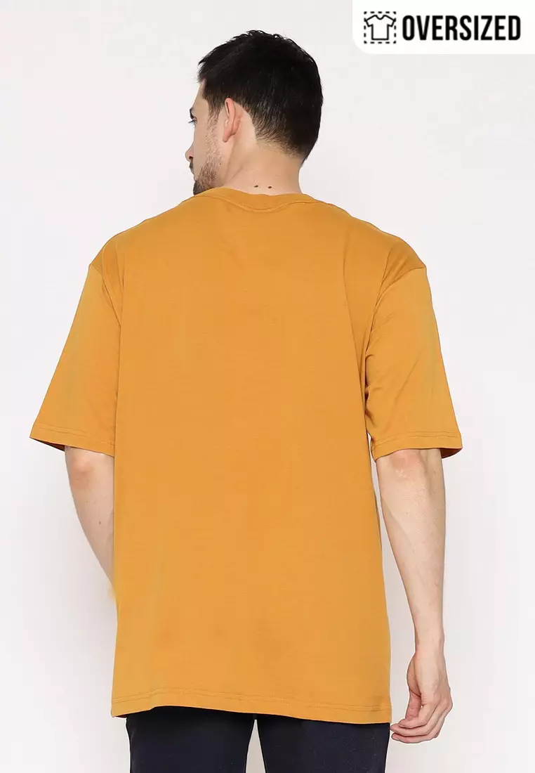 POLICE T-Shirt Cotton Combed Oversized Pria 2079180221