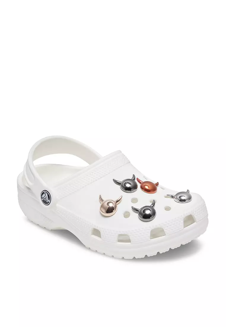 White crocs sale with jibbitz