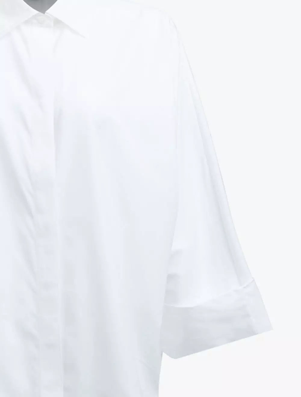 Brooks Brothers Relaxed Cropped Blouse