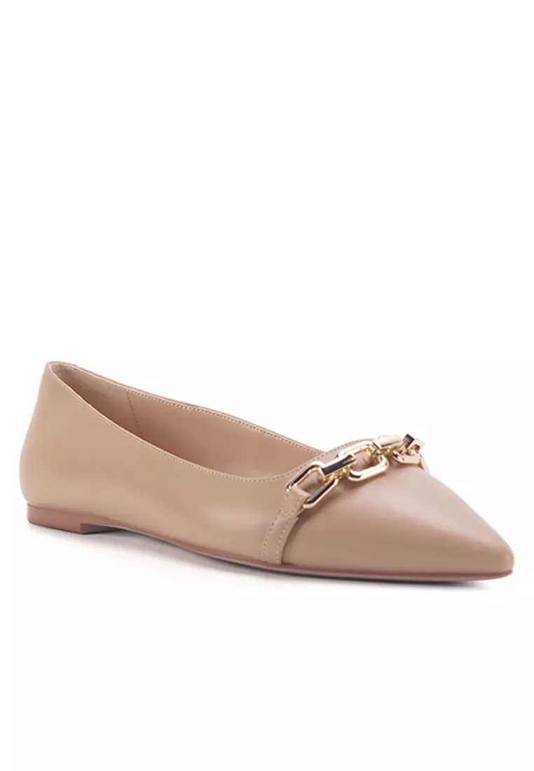 Discount on Nine West  shoes - SKU: Champ Ballerina Cuoio