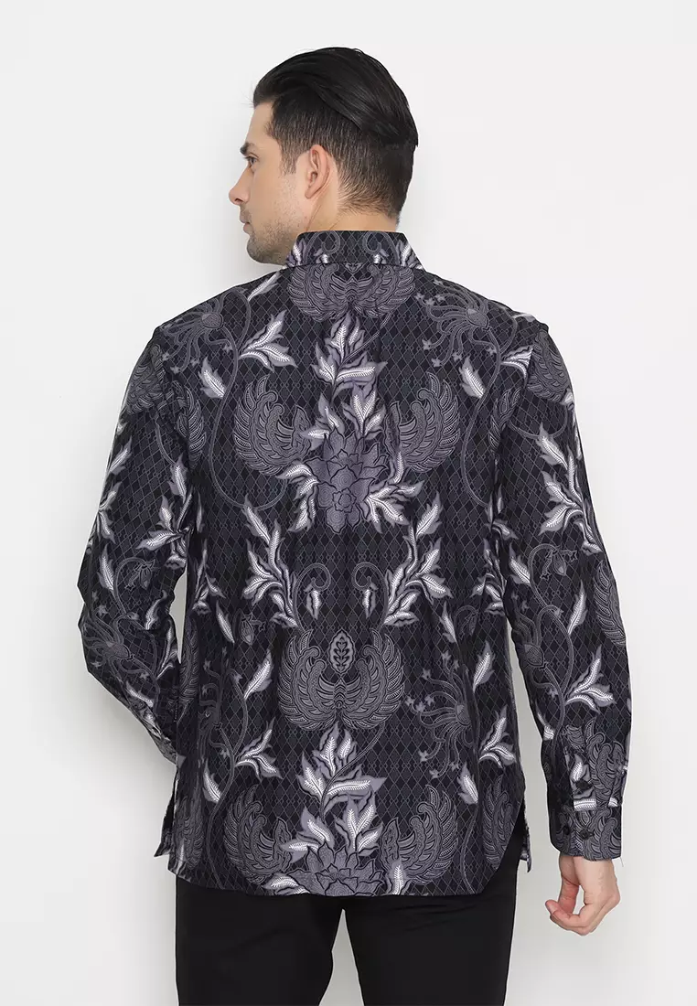 Hadinata Batik Pria Kemeja Panjang Furing Yudith Yozita