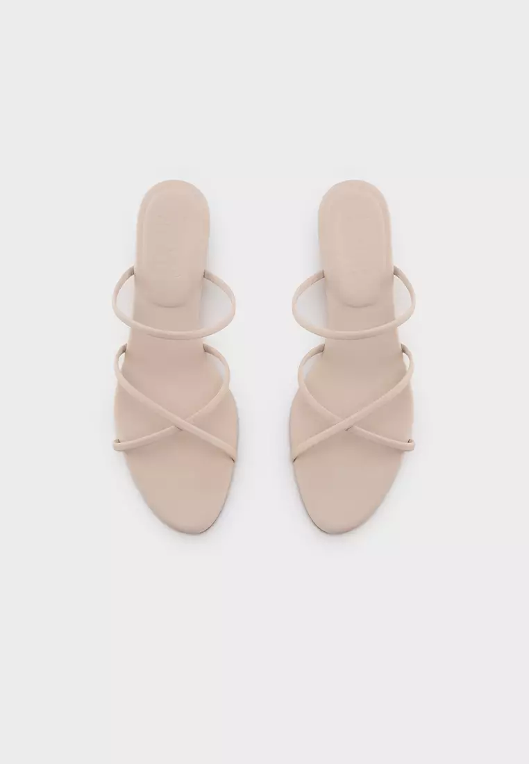 STRAPPY CLOUDFOAM WEDGE HEEL SLIDE