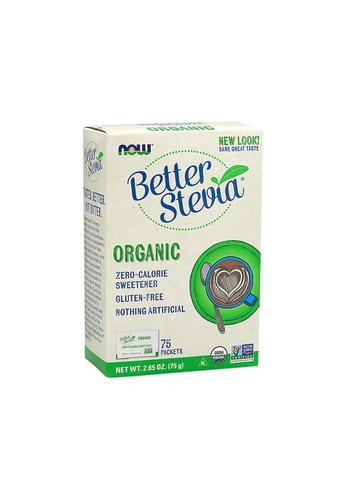 Now Foods Now Foods, Certified Organic, Better Stevia, 75 Packets, 2.65 oz (75 g) 0B77DES6B46F35GS_1