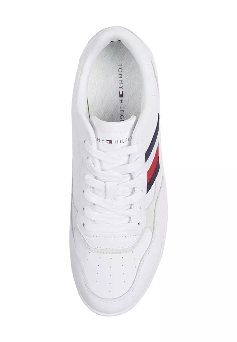 Buy Tommy Hilfiger Men's Retro Inspired Leather Cupsole Sneaker 2024 ...
