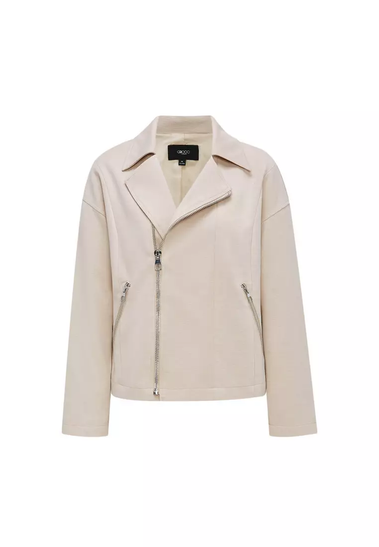 Long Sleeve Biker Jacket