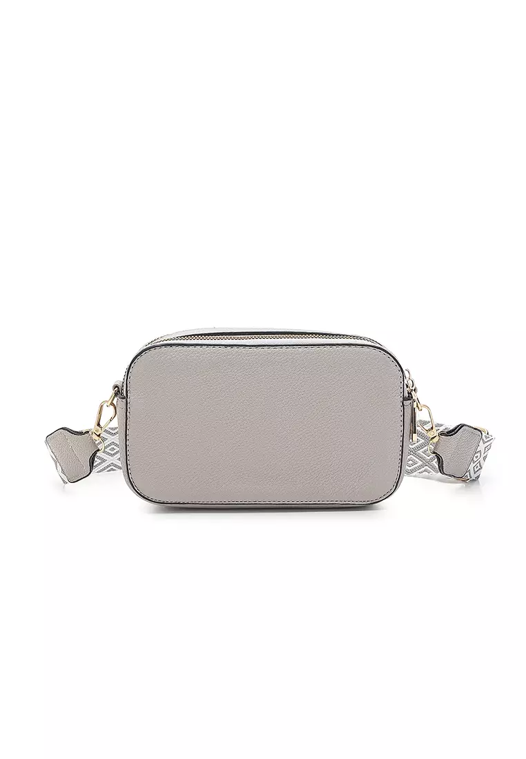 Women's Sling Bag / Crossbody Bag - Grey