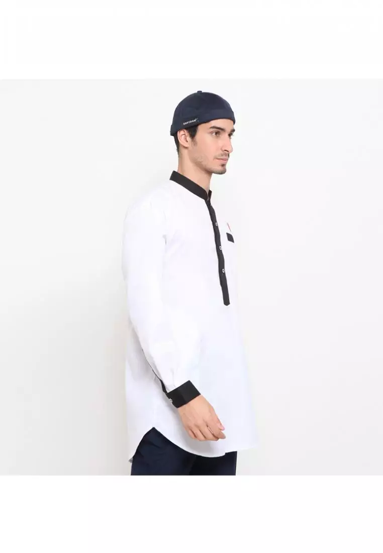 Zayidan Peci Topi Muslim Pria Mikihat - Biru Navy