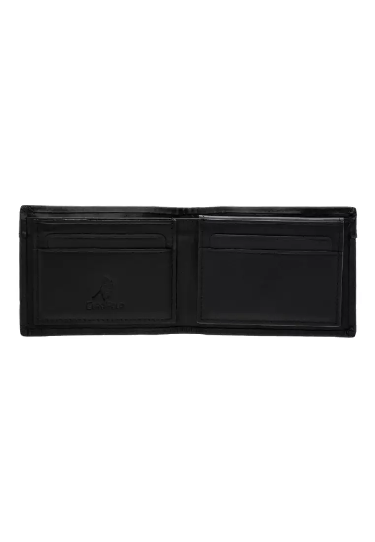 Euro Polo Men's Genuine Leather Flip Up ID Bifold Coin Wallet EWA 40174