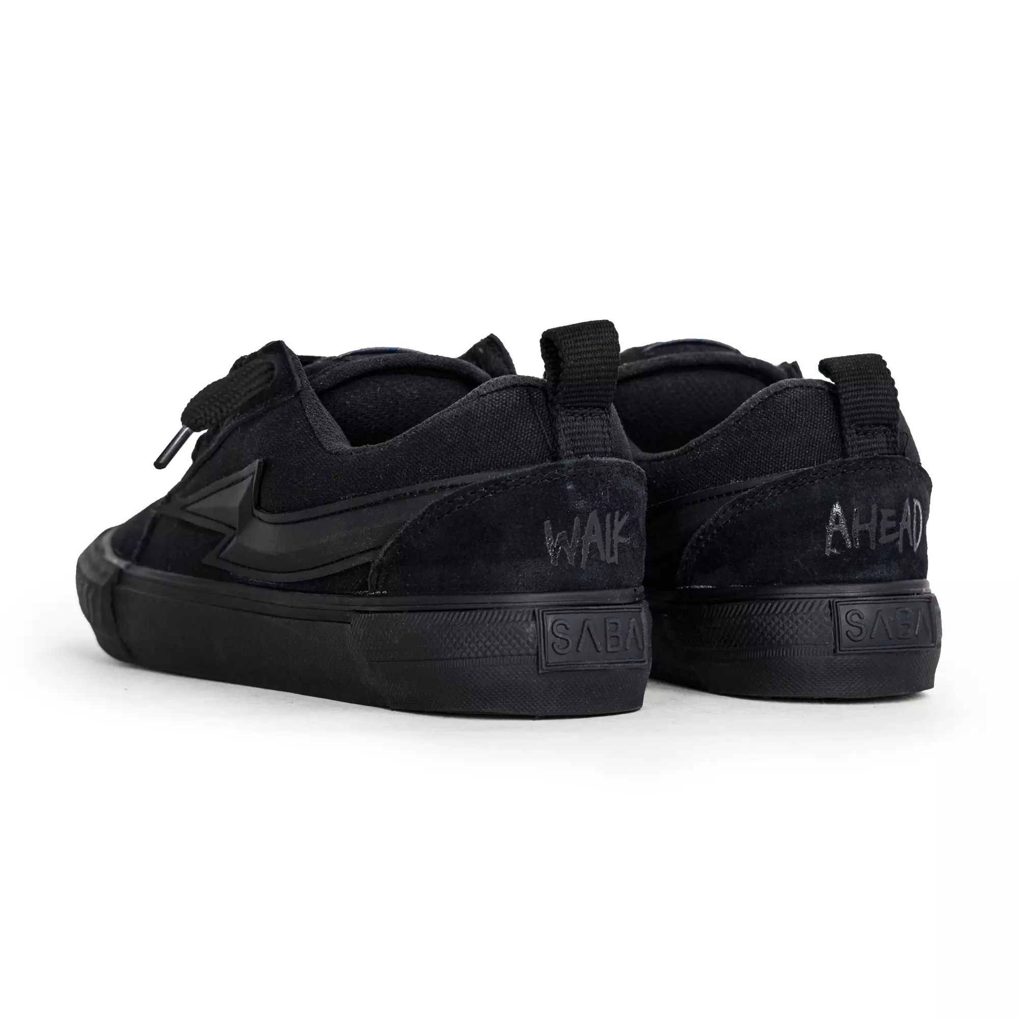 SABA Zeus All Black - Sepatu Sneakers Pria Wanita