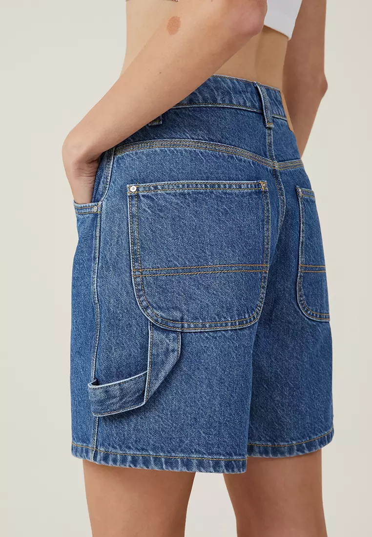 Carpenter Denim Shorts