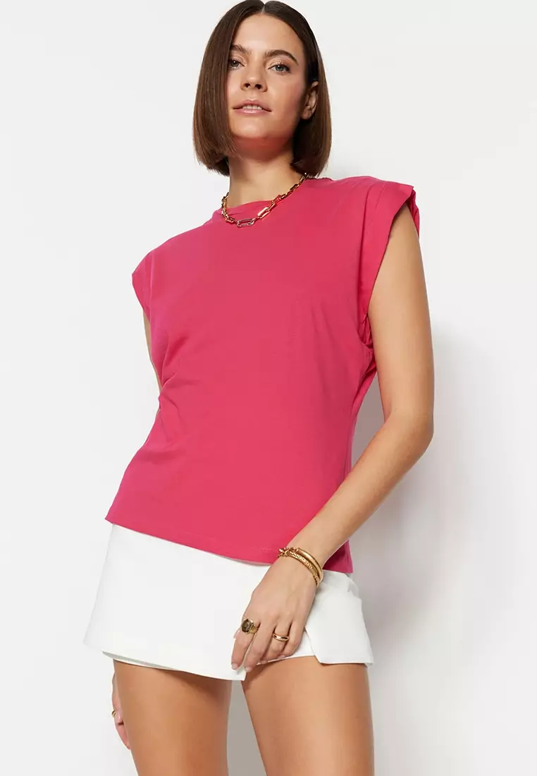 Padded Basic T-Shirt