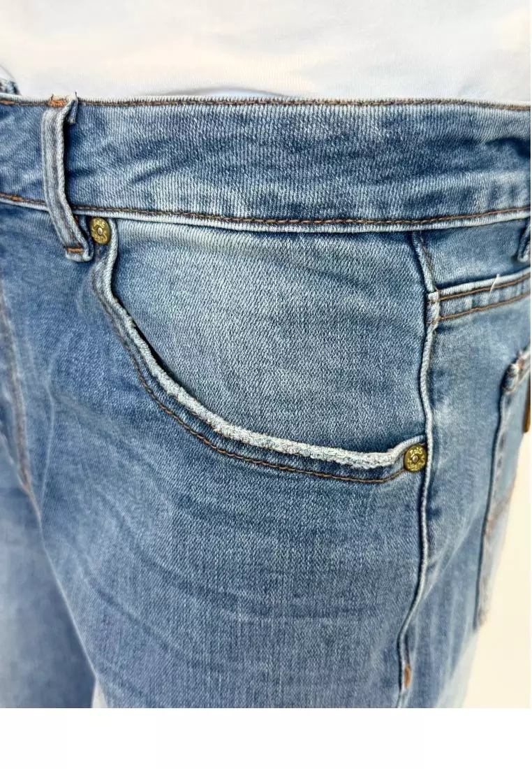 S11 STRAIGHT CUT DENIM JEANS