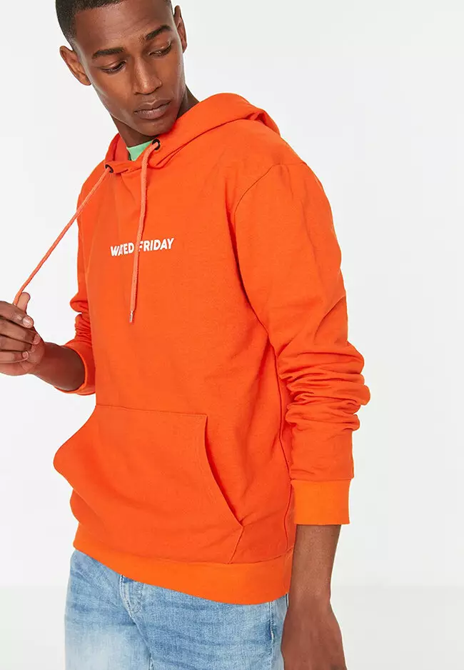 Sandro sale orange hoodie