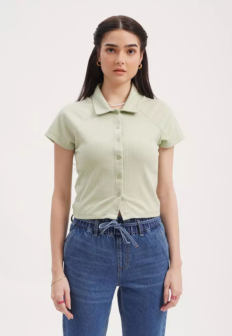 Button down polo penshoppe sale